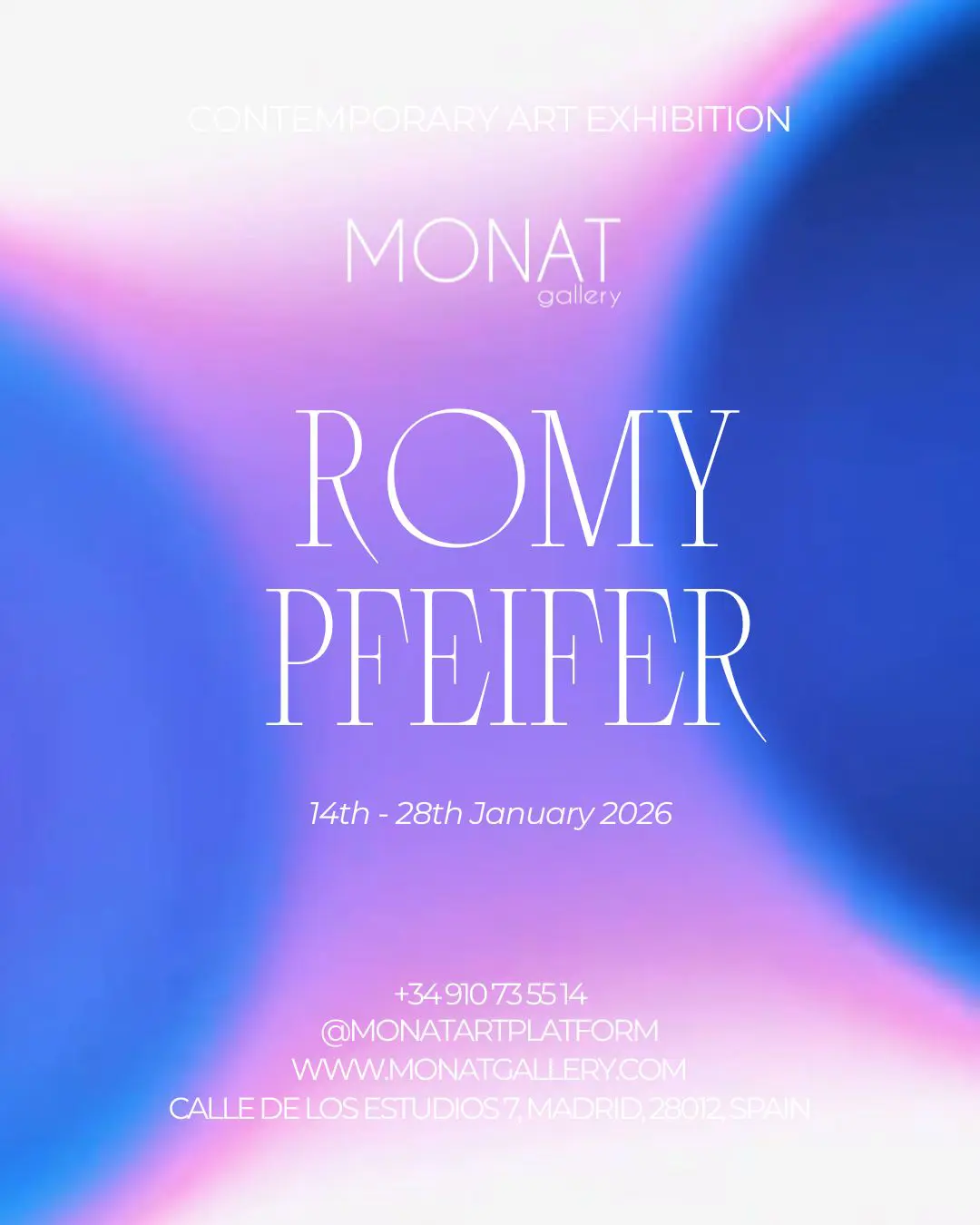 Exhibiton at MONAT GALLERY, MADRID Exhibiton at MONAT GALLERY, MADRID